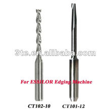 Objectif optique Tungsten End Mill Bits pour lentille Edger ESSILOR